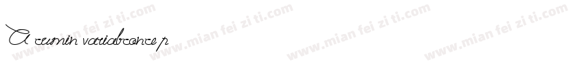 A cumin variabconcep字体转换